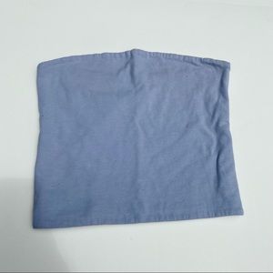 Brandy Melville cropped strapless top🫐